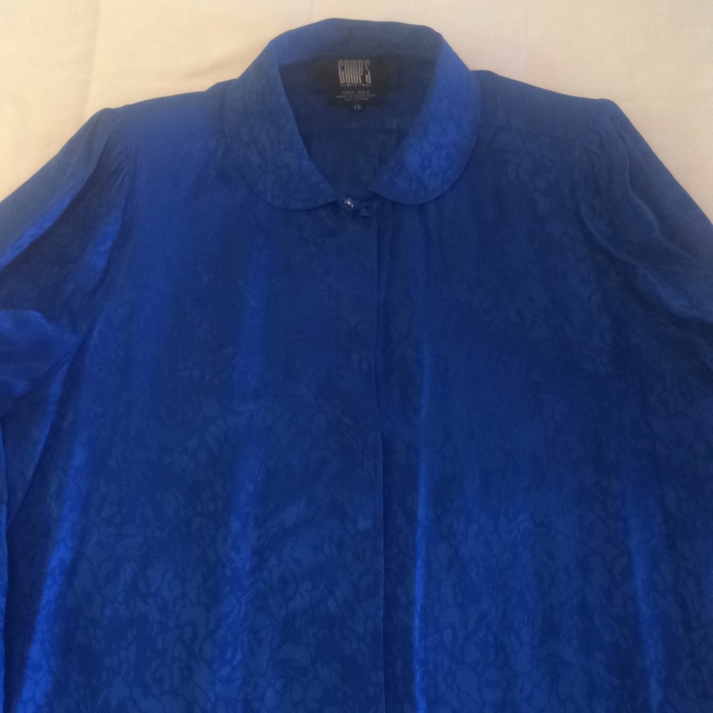Gump’s of San Francisco vintage silk maxi dress 16 - Picture 2 of 8